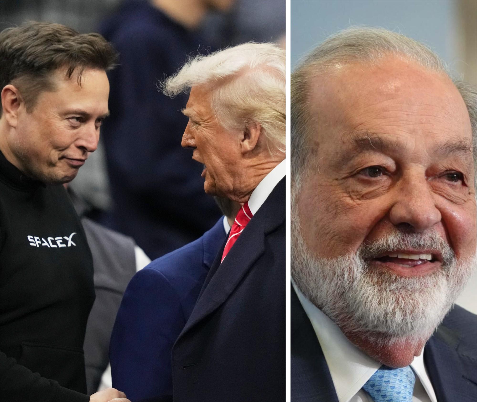 El poder político vs. el poder económico: Elon, Trump y Slim. Noticias en tiempo real