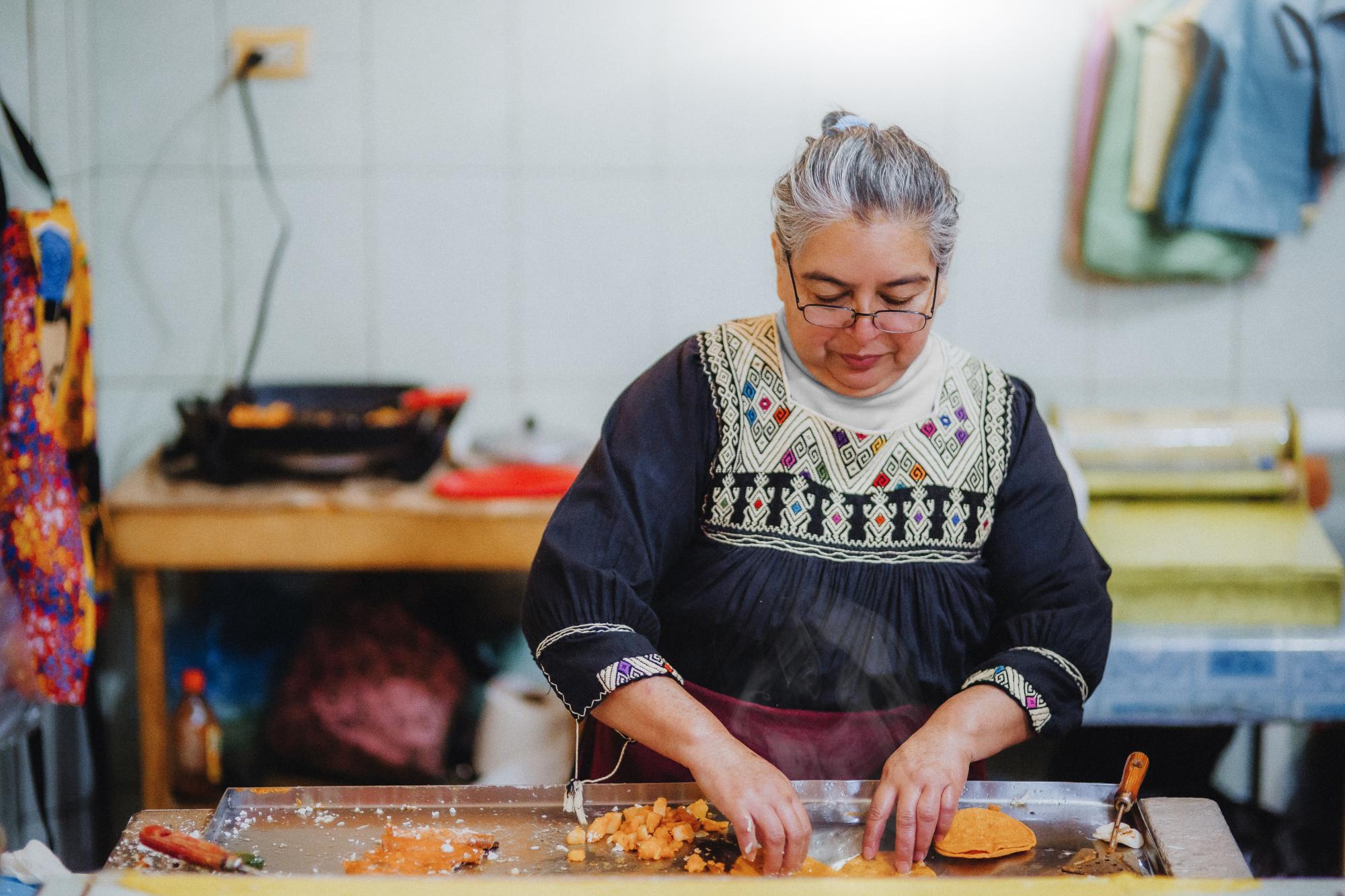 Enchiladas ‘Angelita’ convirtió al Hospital Universitario en referencia para encontrar las enchiladas más ricas de Saltillo