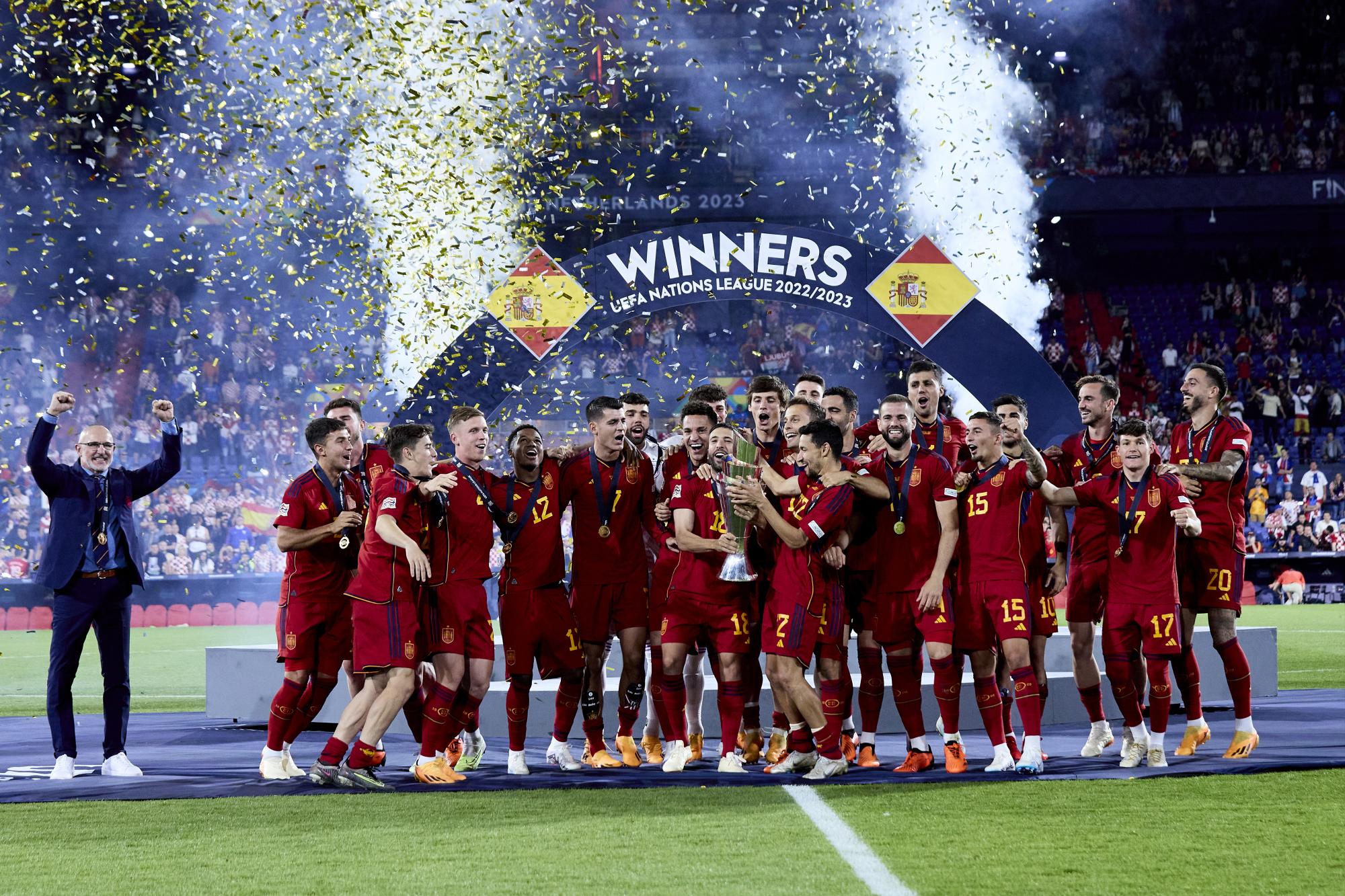 España es campeón, 11 años después: conquista la UEFA Nations League ante Croacia. Noticias en tiempo real