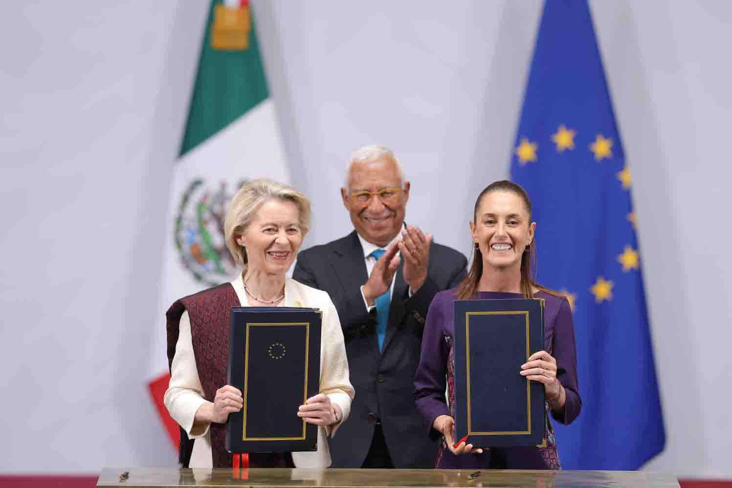 Sheinbaum y Unión Europea firman Acuerdo Global Modernizado