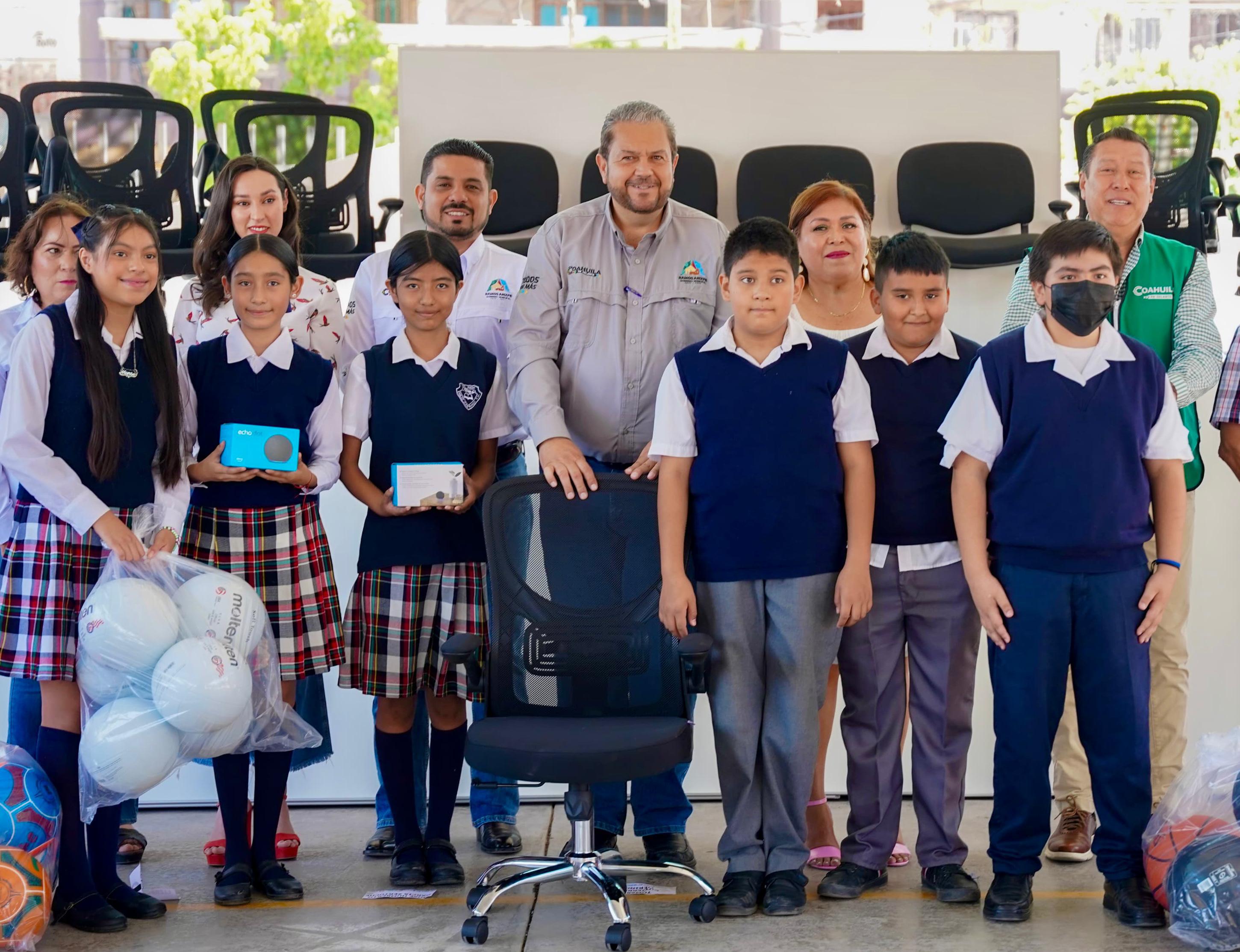 Llega programa ‘En tu escuela, tú eliges’, a primaria de la colonia Fidel Velázquez, en Ramos Arizpe. Noticias en tiempo real