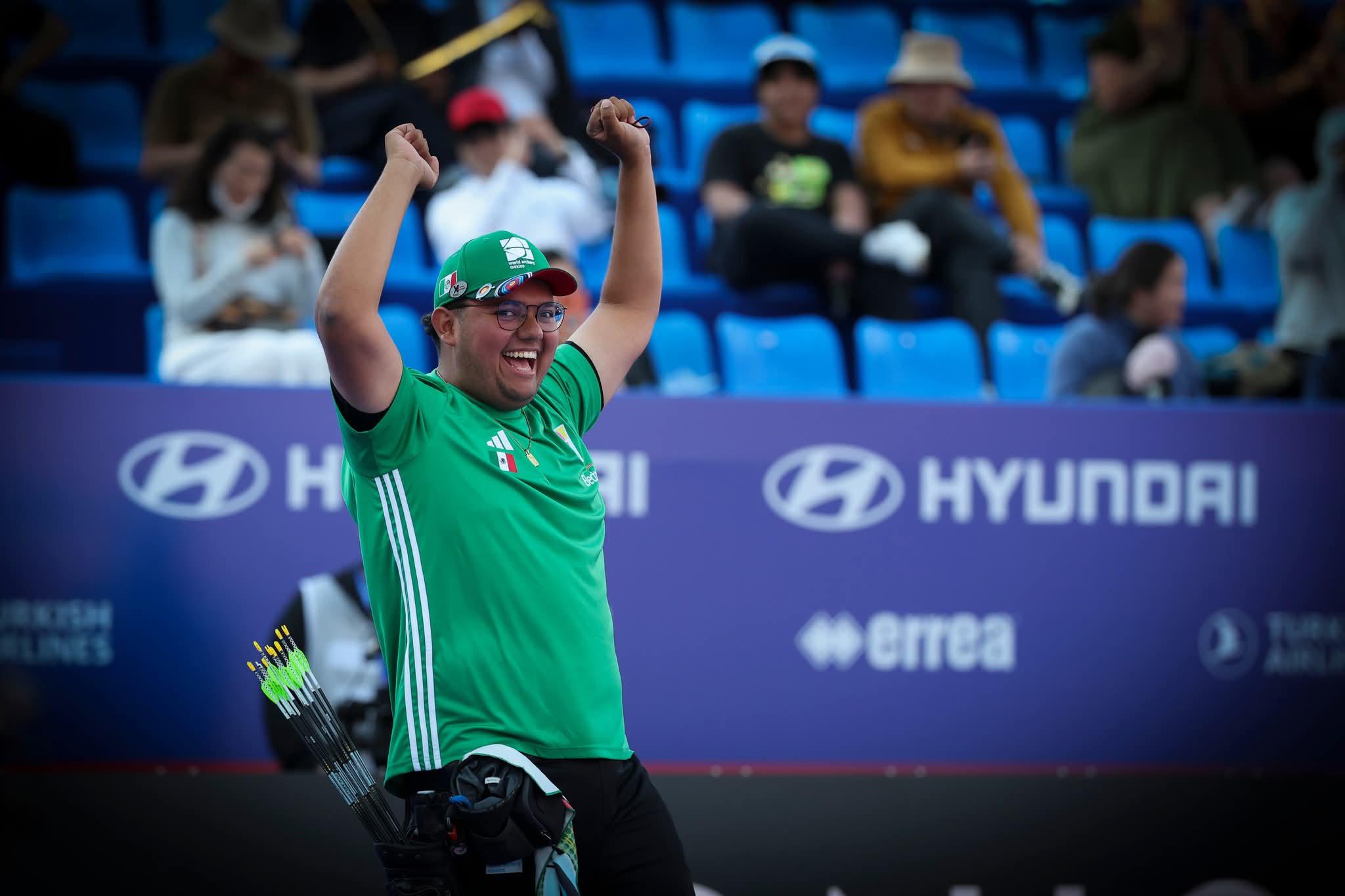 ¡Oro para México! Sebastián García pone en alto a Coahuila en el Mundial de Tiro con Arco en Shanghái