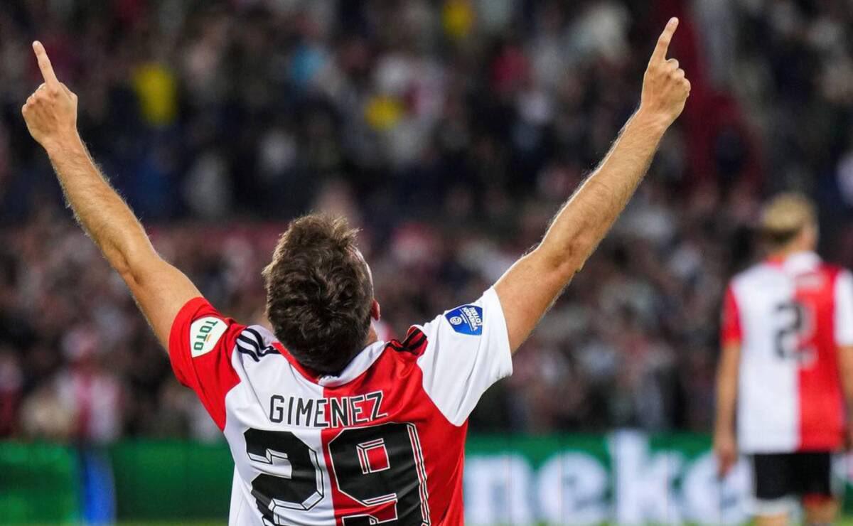 Santiago Giménez le da el triunfo al Feyenoord frente a la Lazio. Noticias en tiempo real