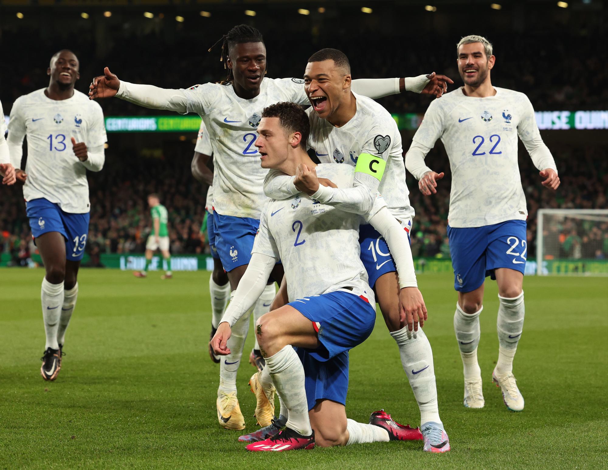 En un reñido partido, Francia vence por la mínima a Irlanda. Noticias en tiempo real