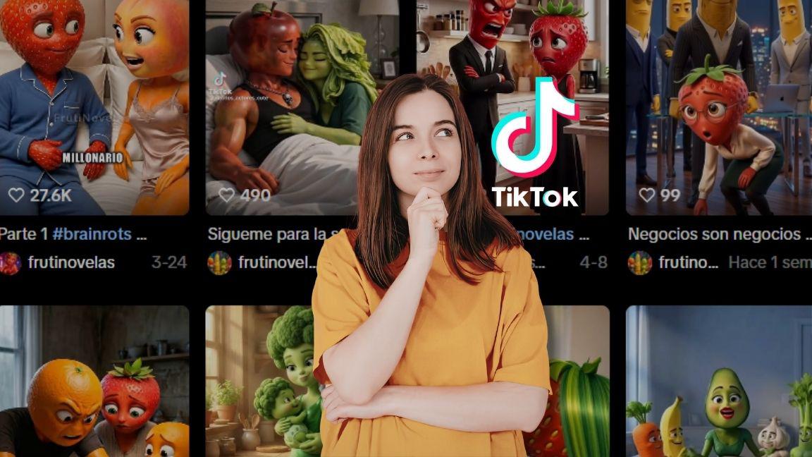 Frutinovelas en TikTok: la tendencia viral de frutas infieles creadas con inteligencia artificial
