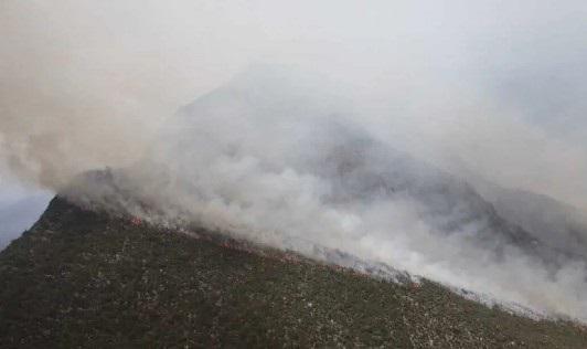 Ya lleva 10 días el incendio forestal en Santa Catarina, Nuevo León. Noticias en tiempo real