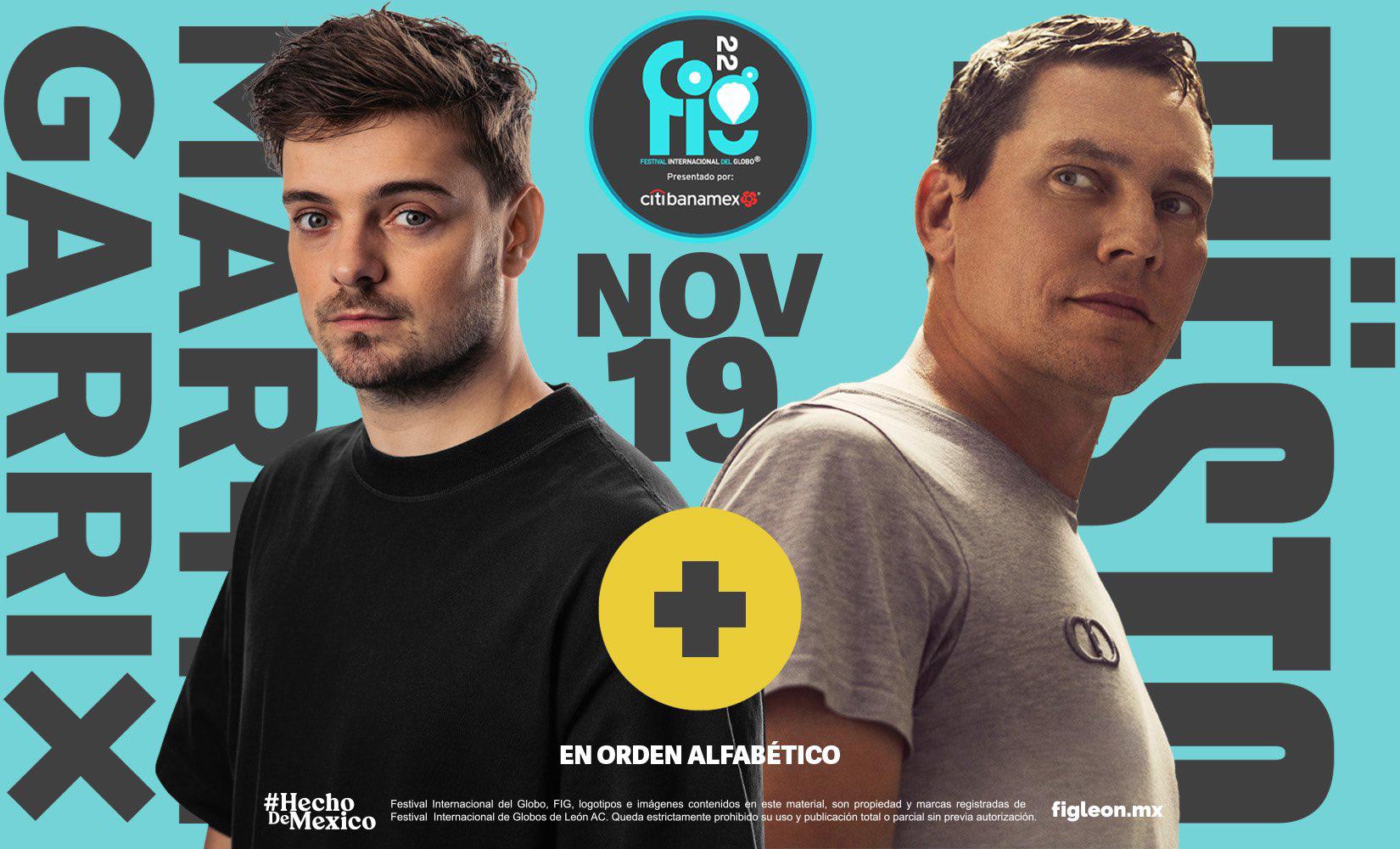 Martin Garrix y Tiësto darán un concierto en el Festival Internacional del Globo de León. Noticias en tiempo real