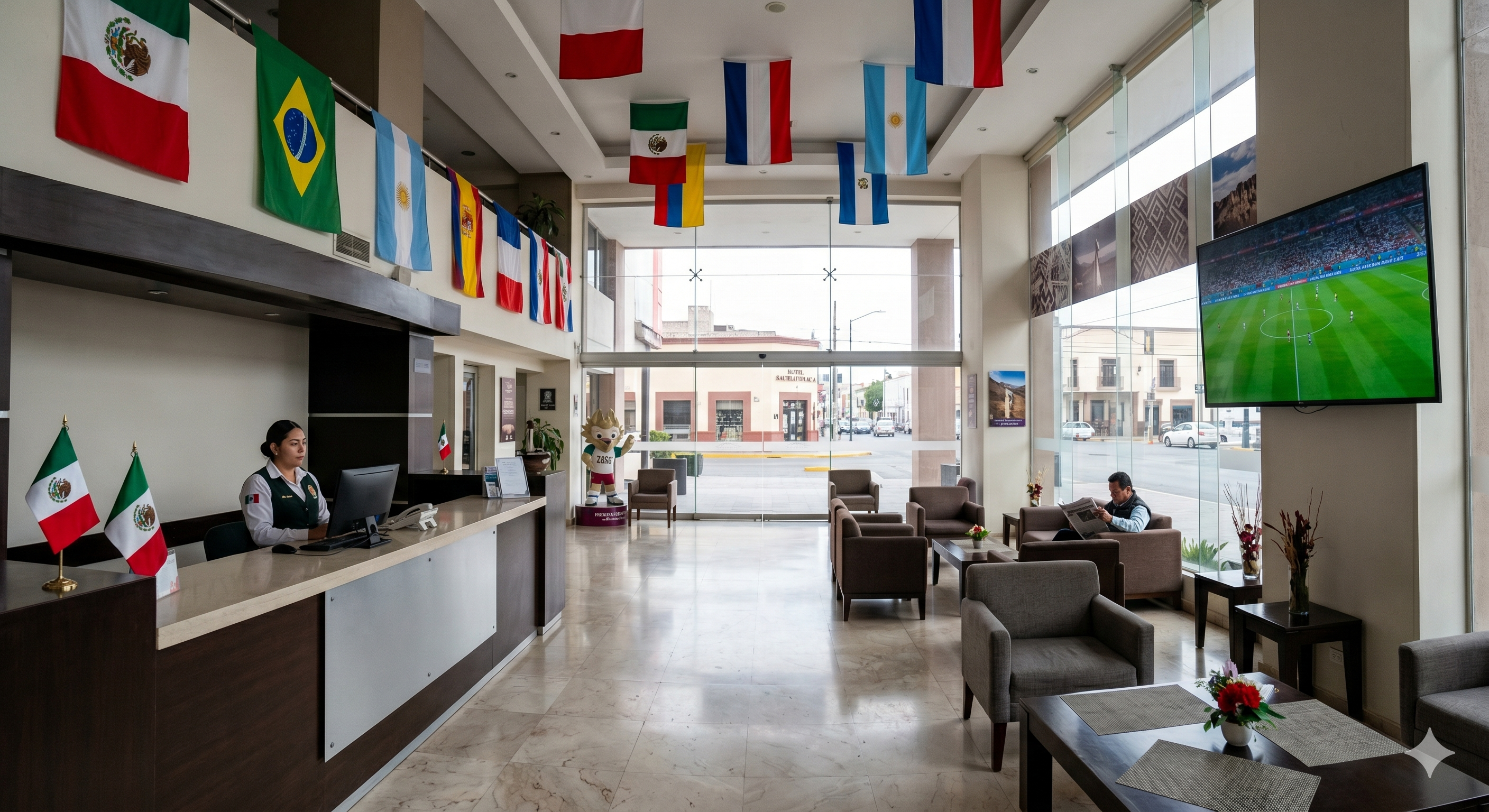 Saltillo: arranca Mundial con ocupación hotelera 50% debajo 