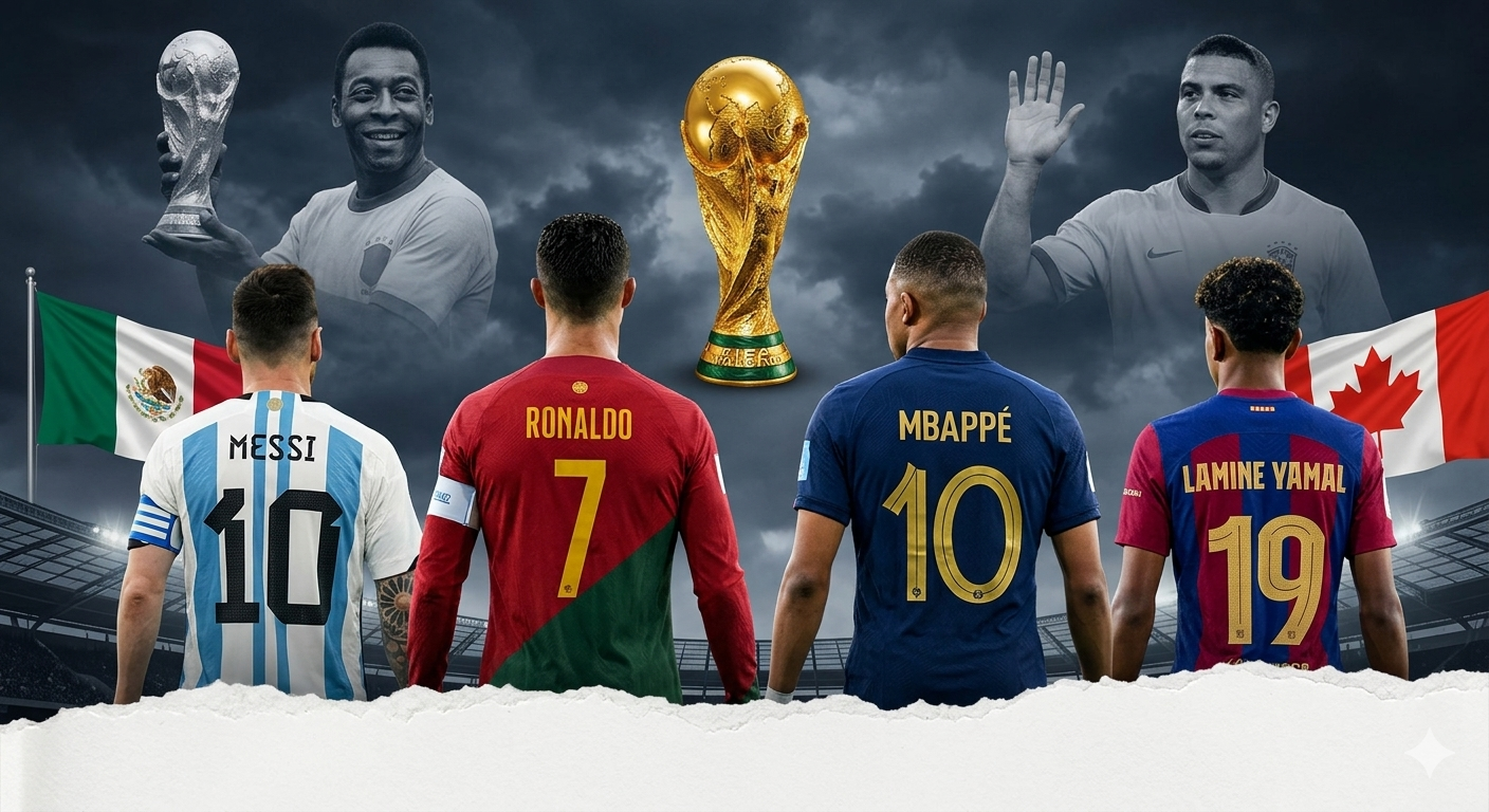 Mundial 2026: los récords históricos que Messi, Cristiano y Mbappé podrían romper