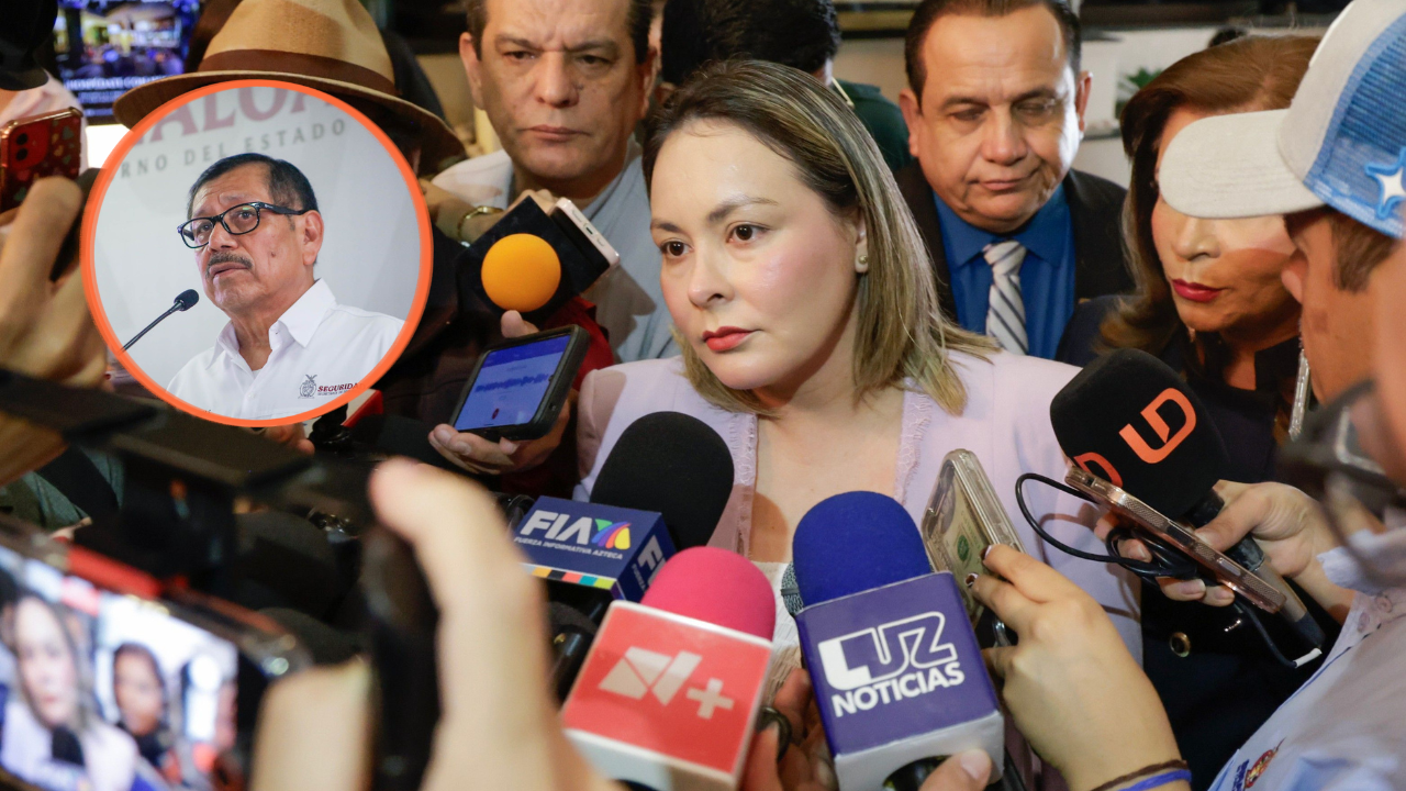 Gobernadora interina de Sinaloa asegura no tener información sobre captura de Gerardo Mérida Sánchez
