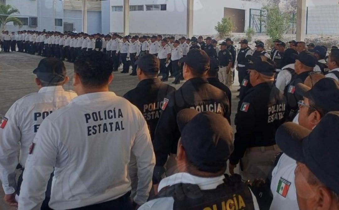 Se amparan policías de Campeche para evitar despidos ante anuncio de Layda Sansores . Noticias en tiempo real