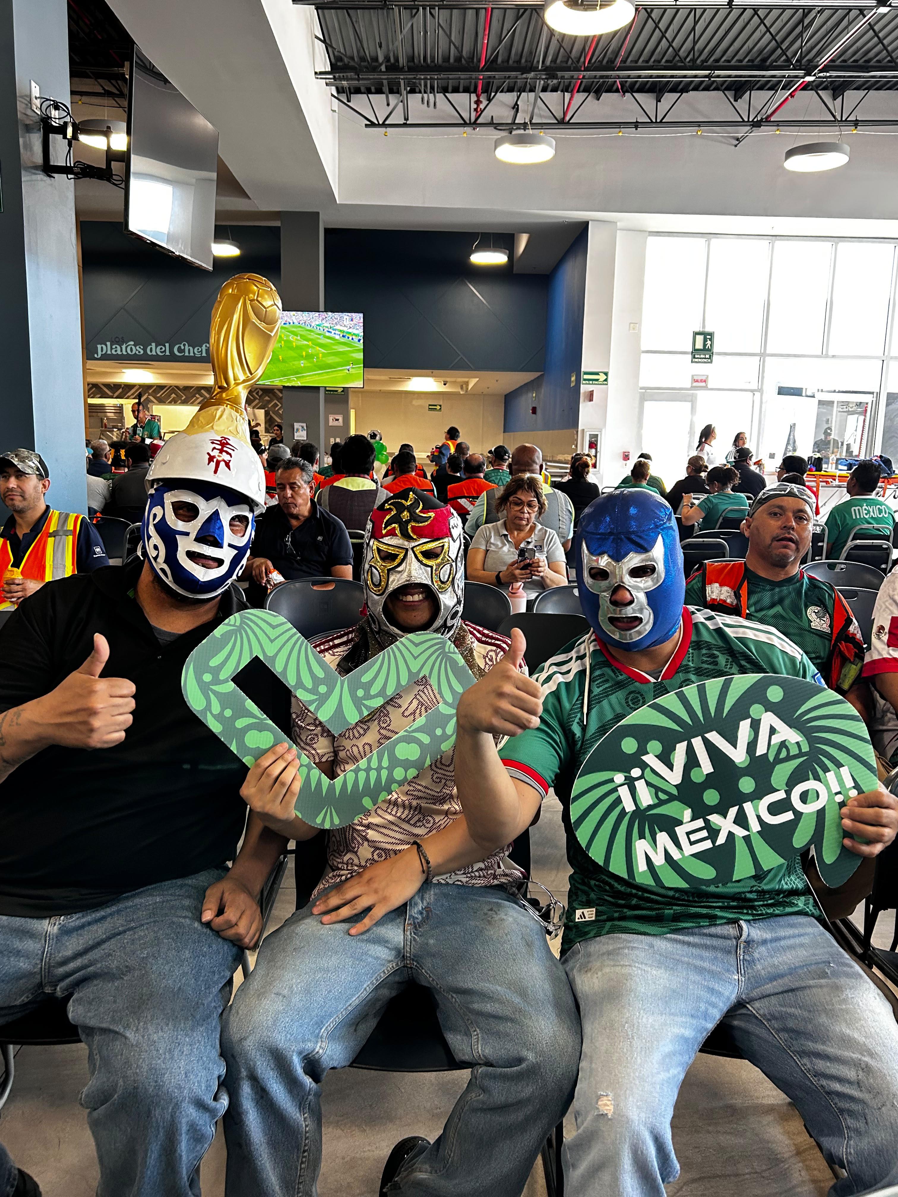 Trabajadores viven el ambiente del Mundial 2026 en empresas 