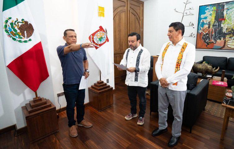 Francisco Vázquez es designado comisionado municipal de Juchitán tras desaparición del Ayuntamiento