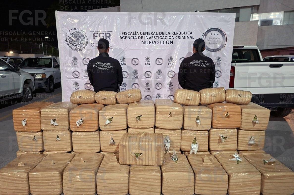 Durante marzo FGR logra 82 sentencias y el aseguramiento de armas y drogas, en Nuevo León