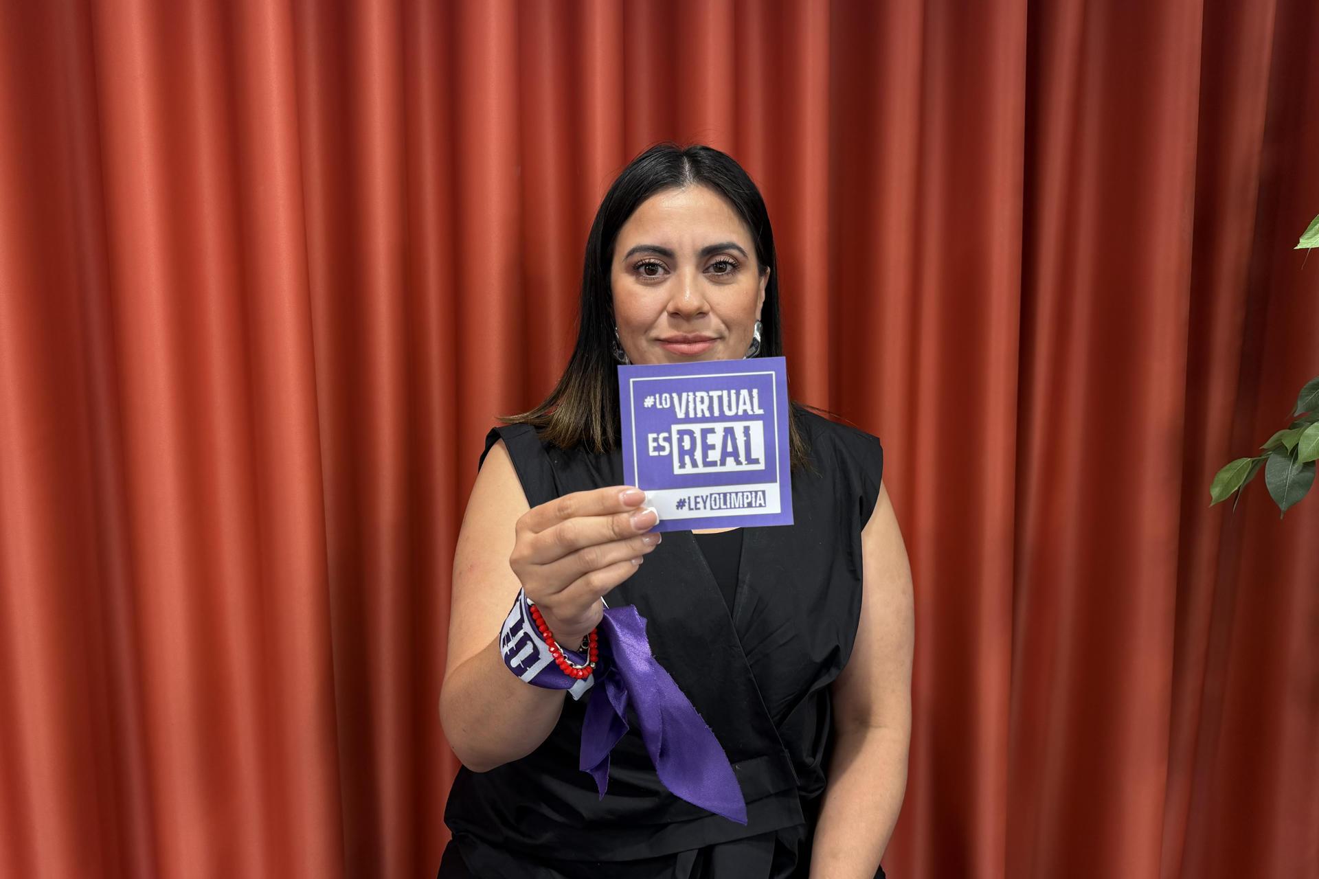 ‘Te violan con cada like, con cada compartir y cada vez que te graban, asevera Olimpia Coral al referirse a la violencia
