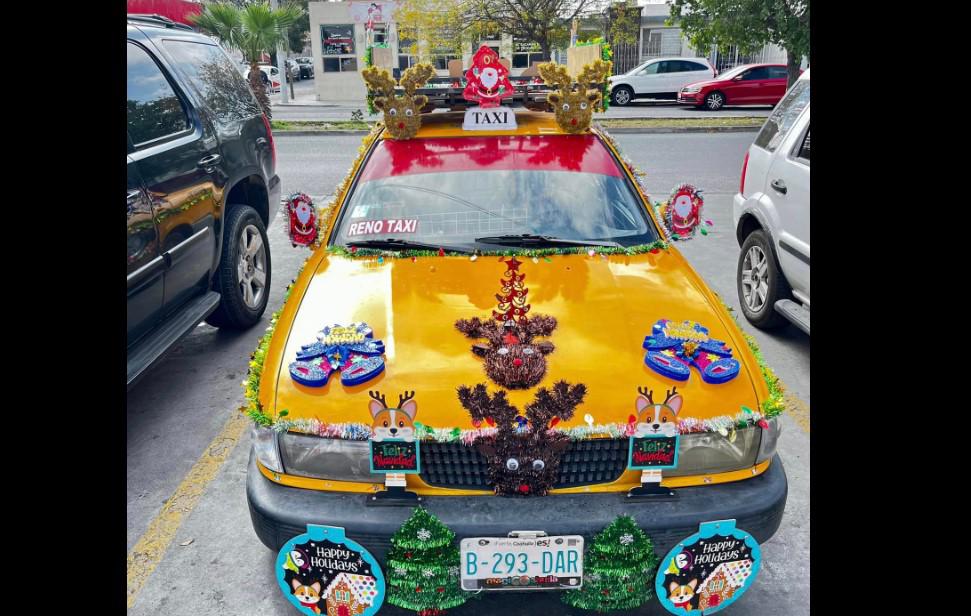 Ya circula por calles de Saltillo el ‘reno taxi’, ¿ya lo viste?. Noticias en tiempo real