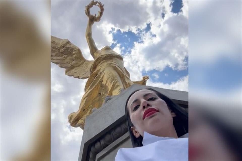 ¡Lo sentimos, Sandra Cuevas! SCJN desecha controversia para que Ángel de la Independencia sea de CDMX . Noticias en tiempo real