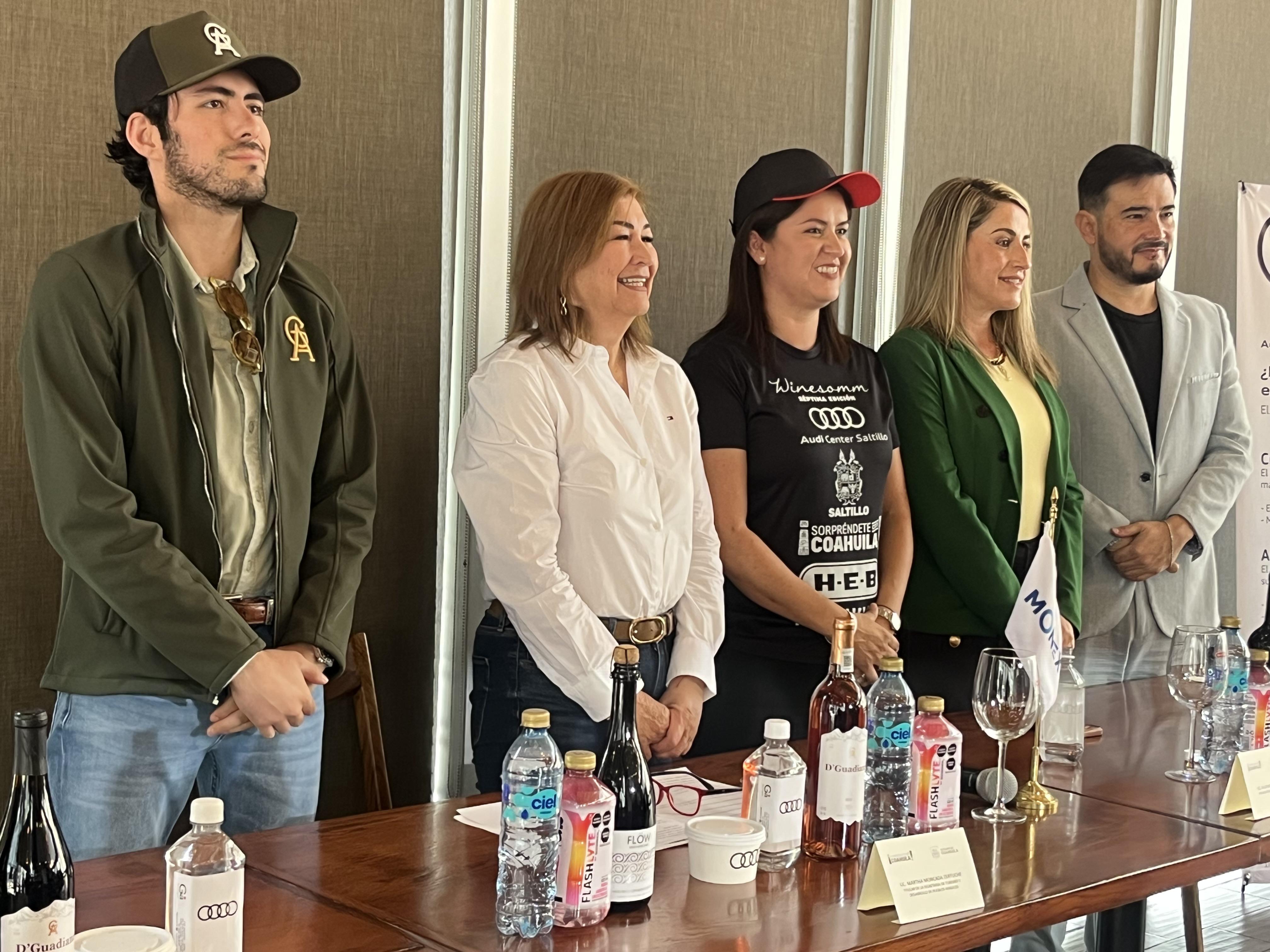 Esperan más de cinco millones de pesos en derrama económica por festival Winesomm Saltillo