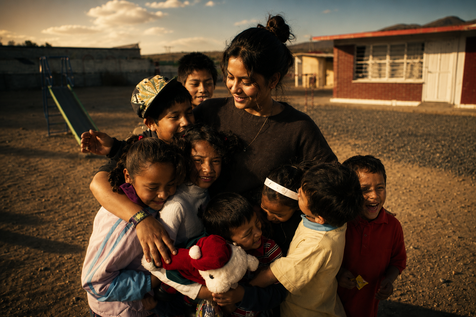 Donde las estrellas alumbran pizarrones: sembrando esperanza en los niños del monte infinito