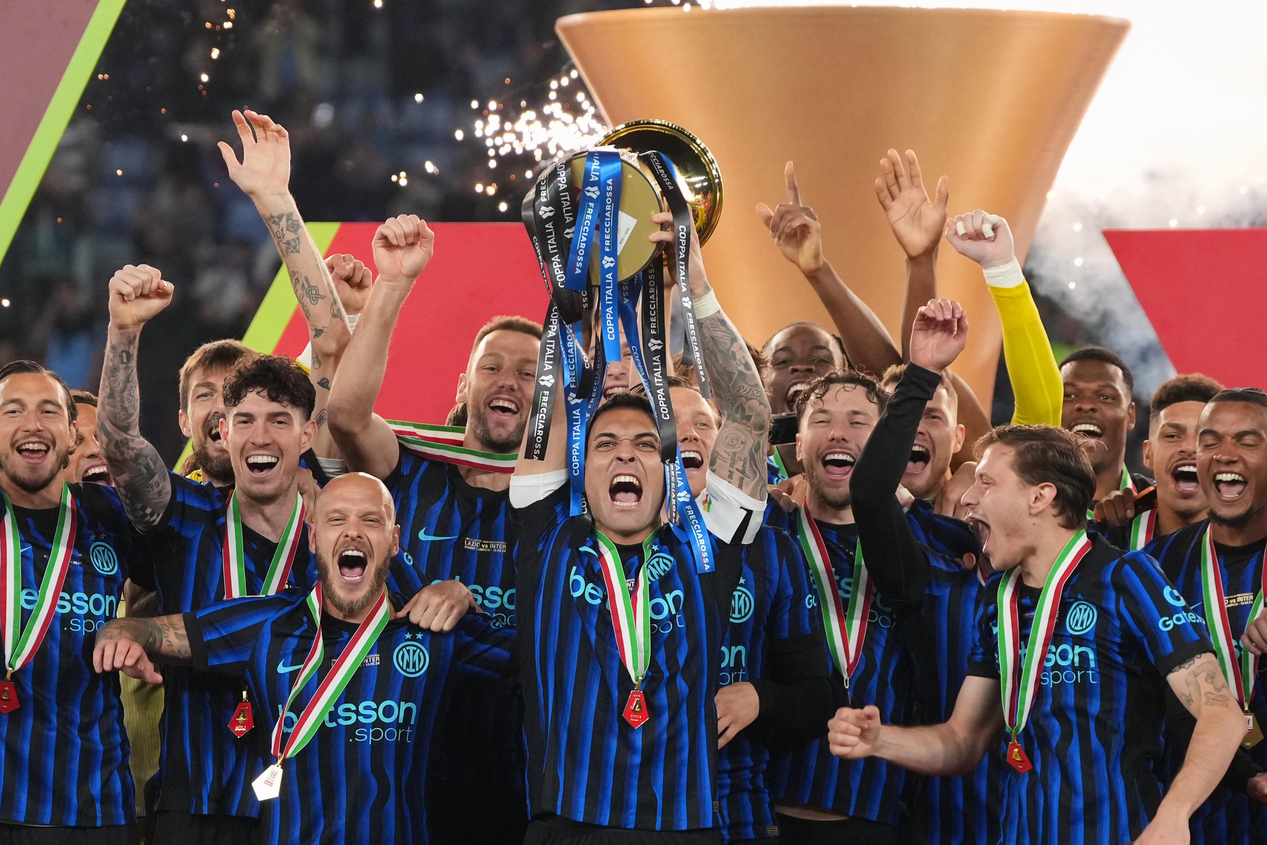 ¡Rey de Italia! Inter de Milán es campeón de la Coppa Italia tras vencer a Lazio y logra el doblete