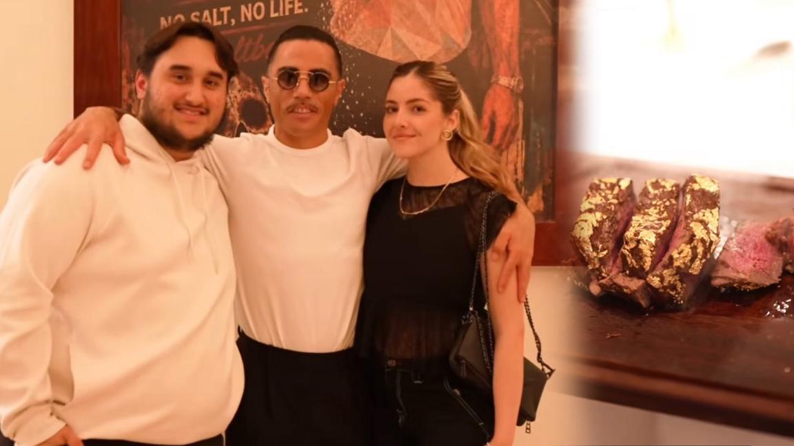 ¡Hijo menor de AMLO come Oro!... lo critican por cenar en restaurante de lujo con cortes de 4 mil pesos