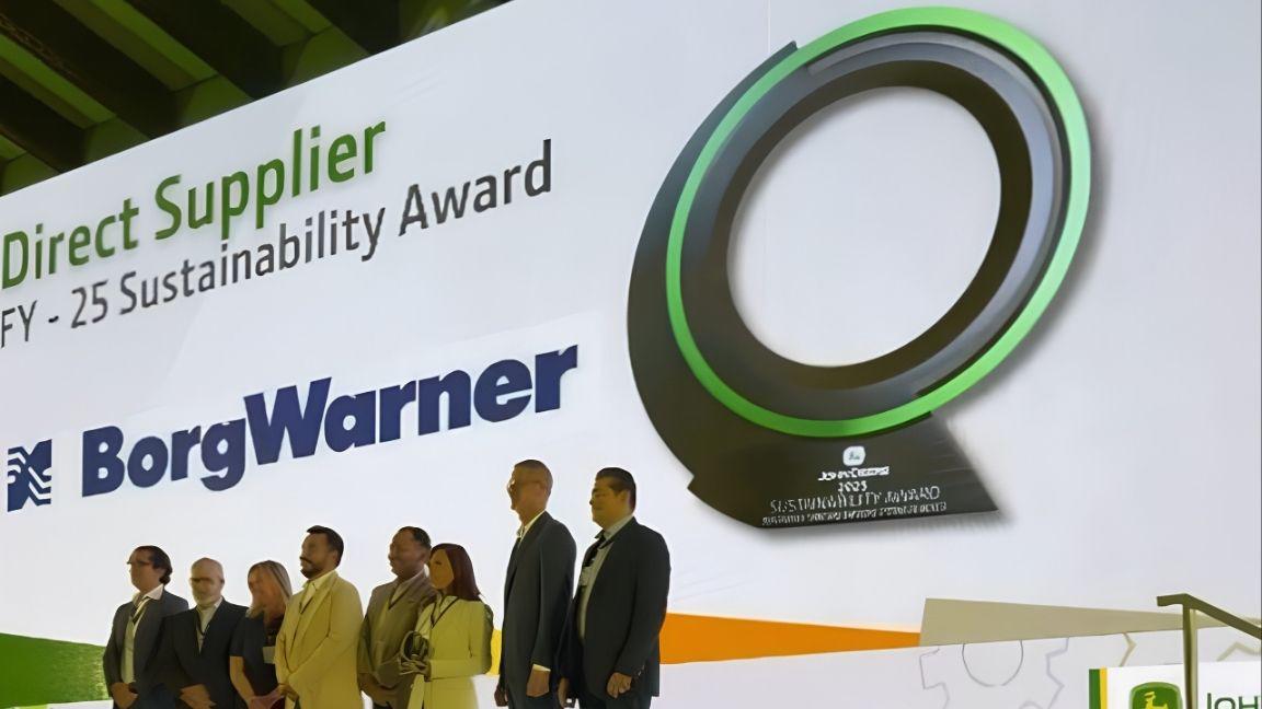John Deer reconoce sostenibilidad e innovación de Borgwarner Ramos Arizpe