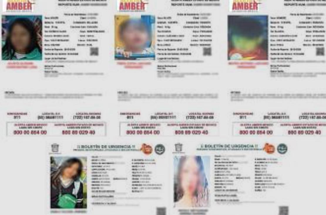 Afirman que han localizado a 28 menores que tenían reportes de desaparición en el Edomex y Quintana Roo