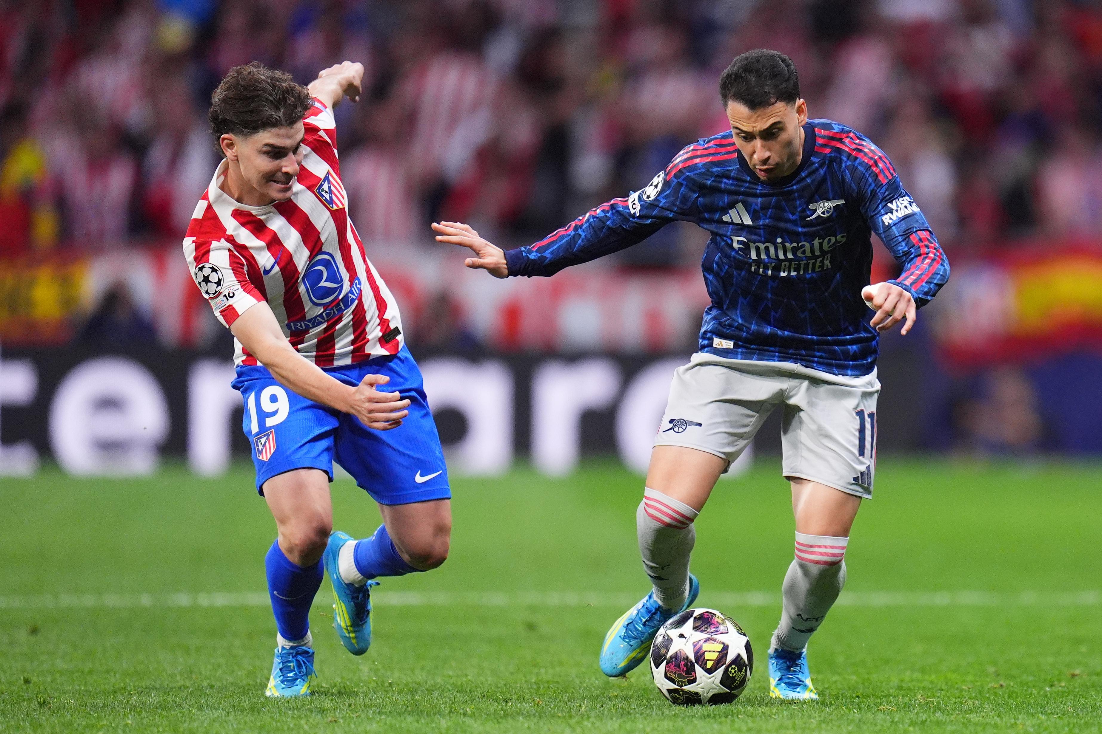 Atlético de Madrid vs Arsenal: Todo por decidir tras el empate en Semifinales de Champions League
