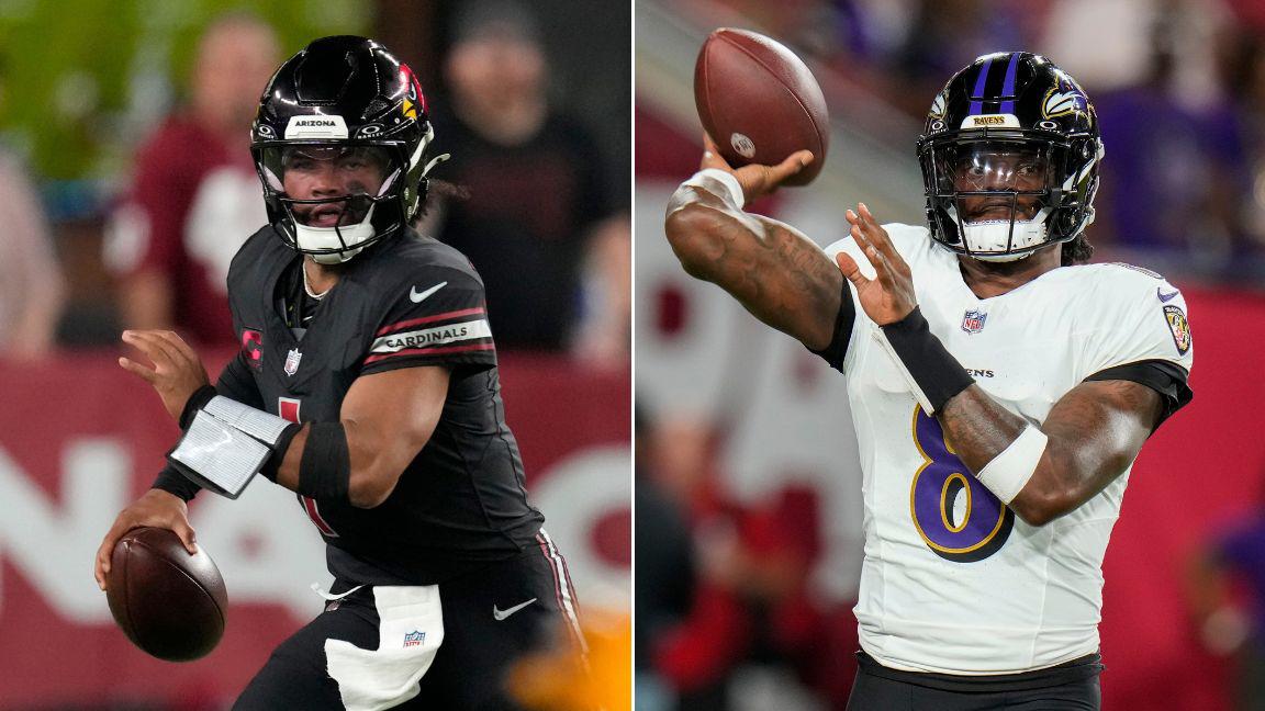 Lamar Jackson y Kyler Murray demostraron por qué son titulares en sus respectivos equipos. Mientras que el quarterback de Cardinals de Arizona los llevó al triunfo con una anotación por tierra ante