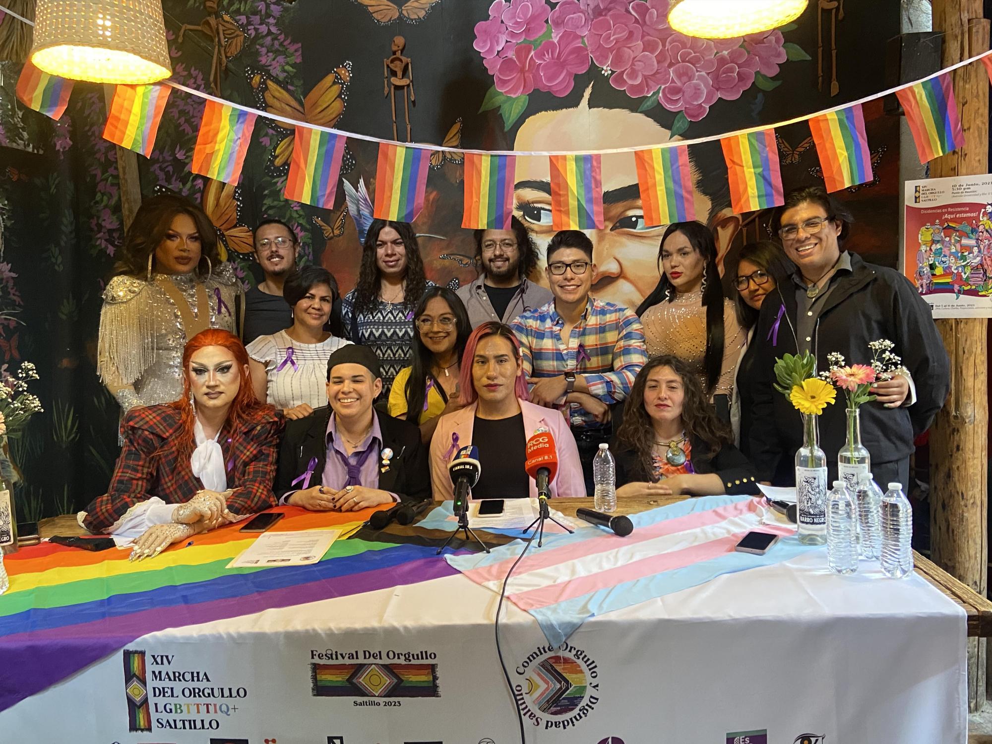 ¿Estás listx? Dan más detalles sobre marcha LGBTTTIQA+ en Saltillo y anuncian Festival del Orgullo. Noticias en tiempo real