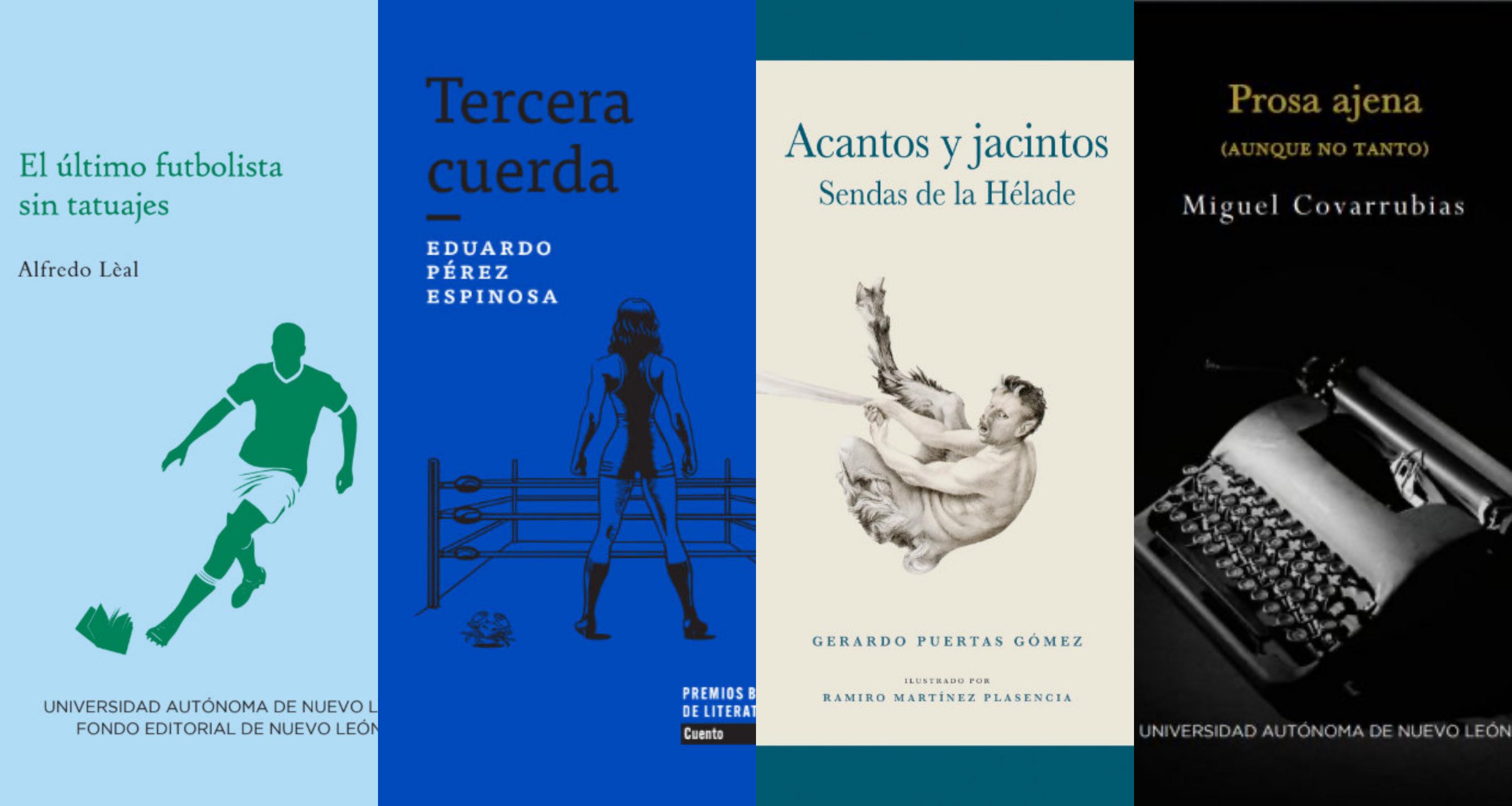 Portadas de los cuatro libros que esta semana te recomendamos leer.