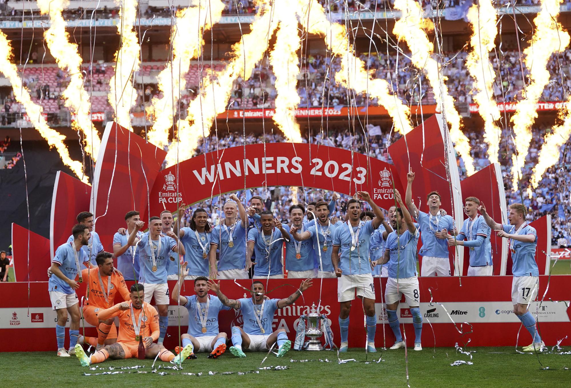 Manchester City a un paso del triplete: vence al Manchester United y son campeones de la FA Cup. Noticias en tiempo real