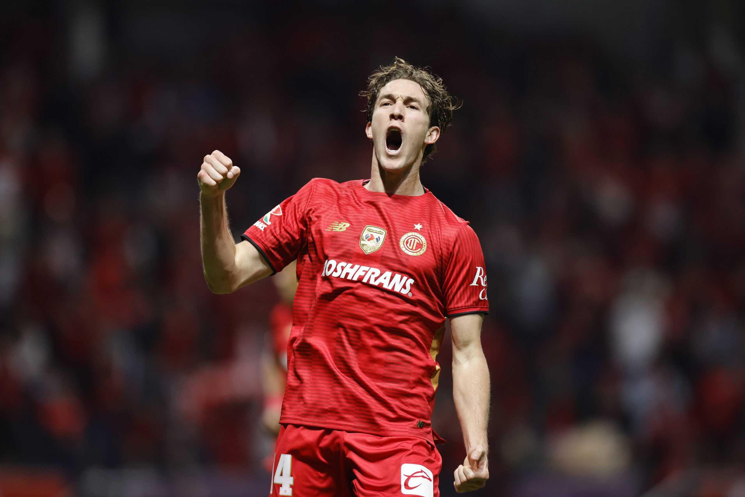 Marcel Ruiz regresaría con los Diablos Rojos para el Toluca vs América de Liga MX