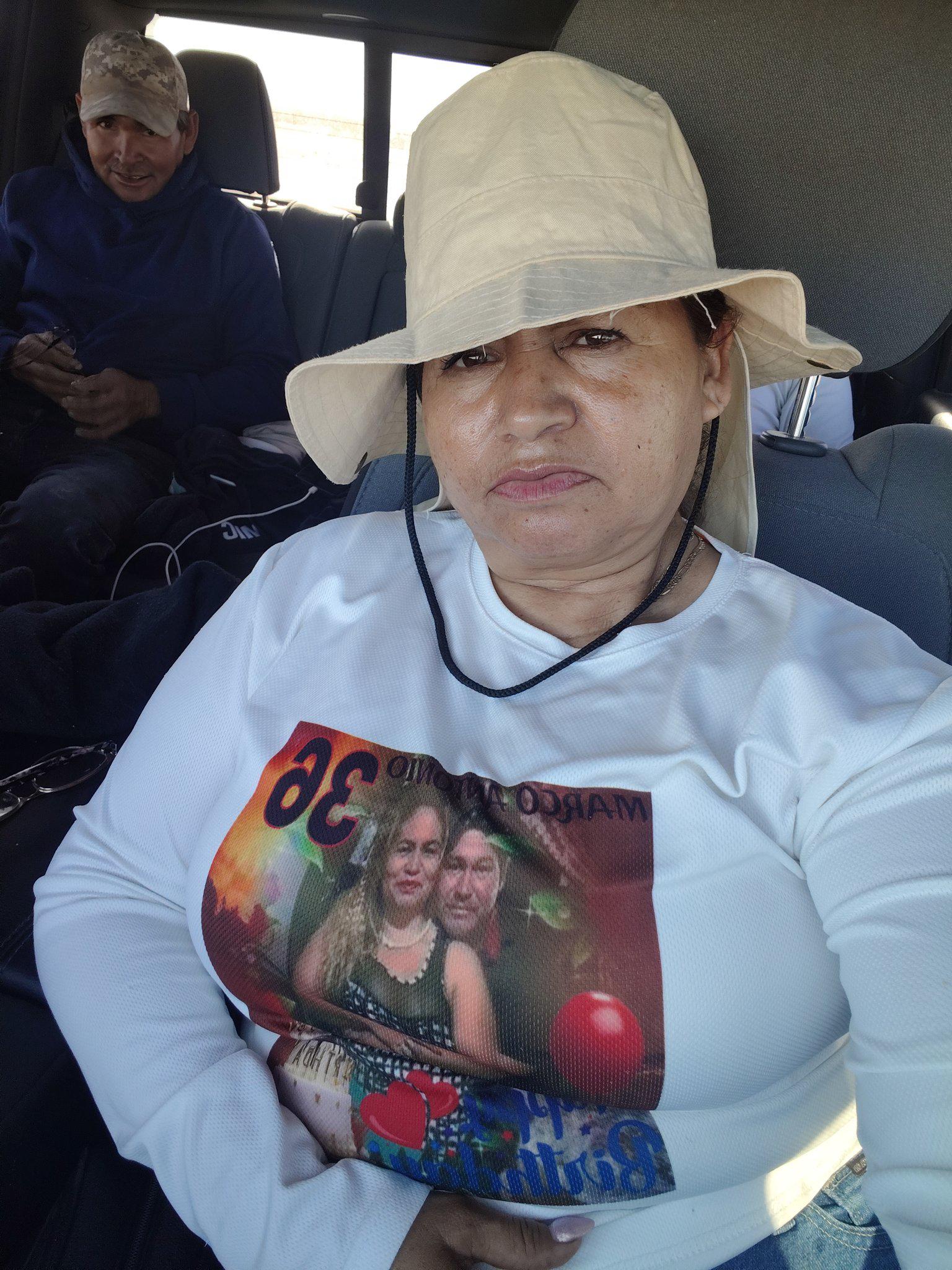 ‘Me llamo Ceci y voy a casa con un hueso de mi hijo...’