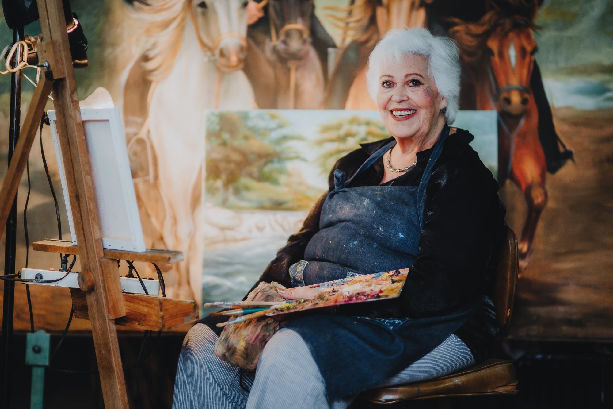 ¿Quién es Nea Murguía? La pintora mexicana que contó la historia de Saltillo al lado de Elena Huerta