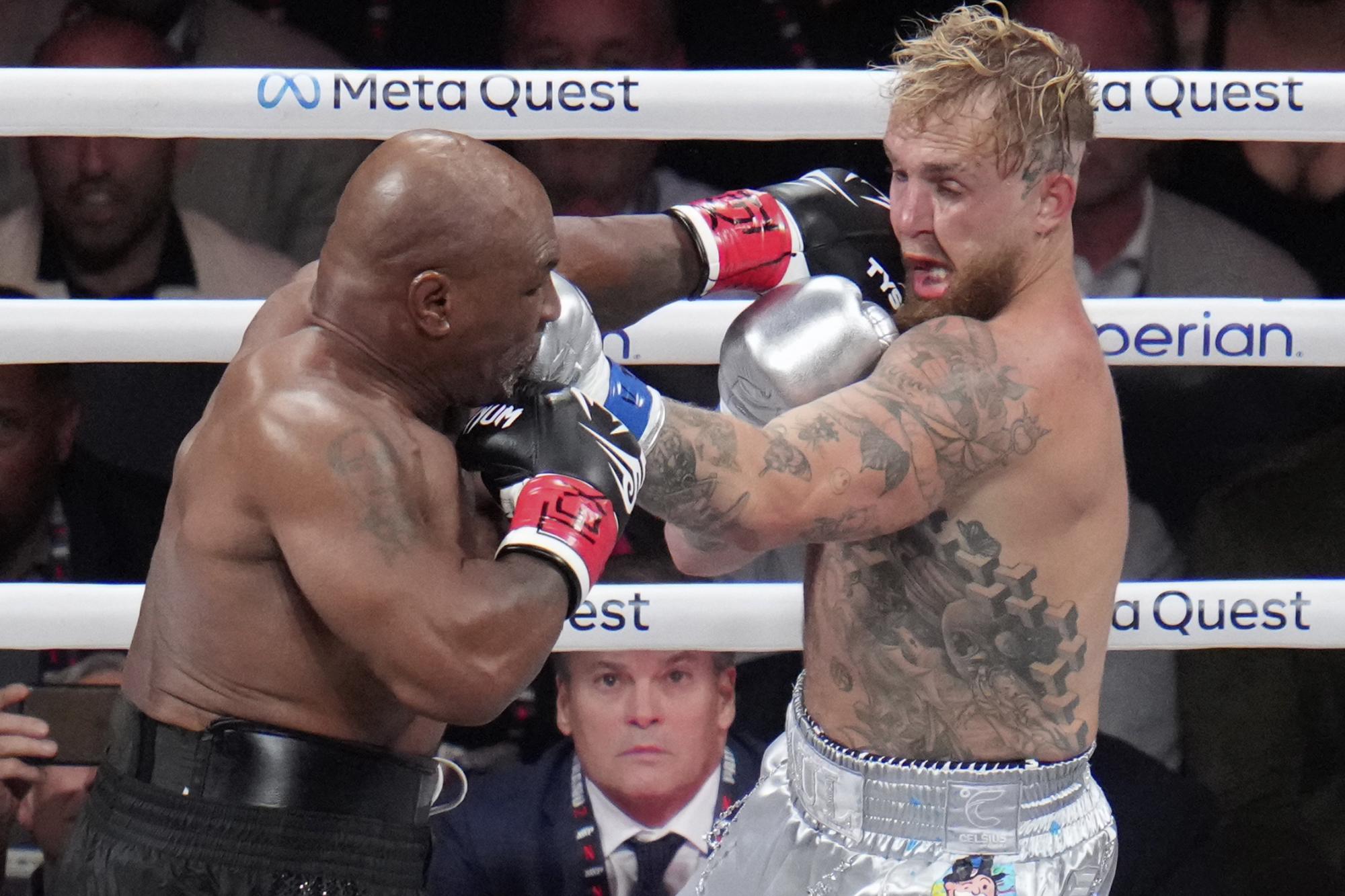 Mike Tyson pierde ante Jake Paul en una pelea para el olvido. Noticias en tiempo real