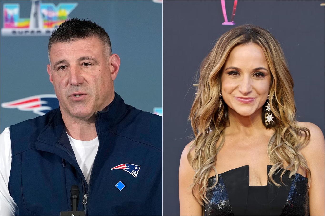 ¿Qué pasó en Arizona? Mike Vrabel y Dianna Russini aclaran su supuesto romance