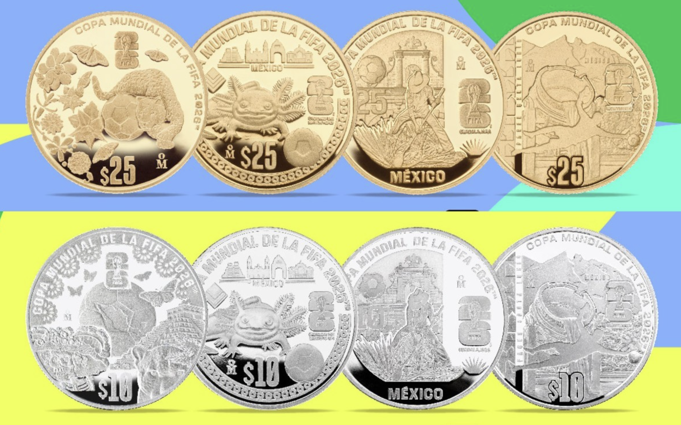 Monedas conmemorativas del Mundial 2026 de Banxico: cómo enc