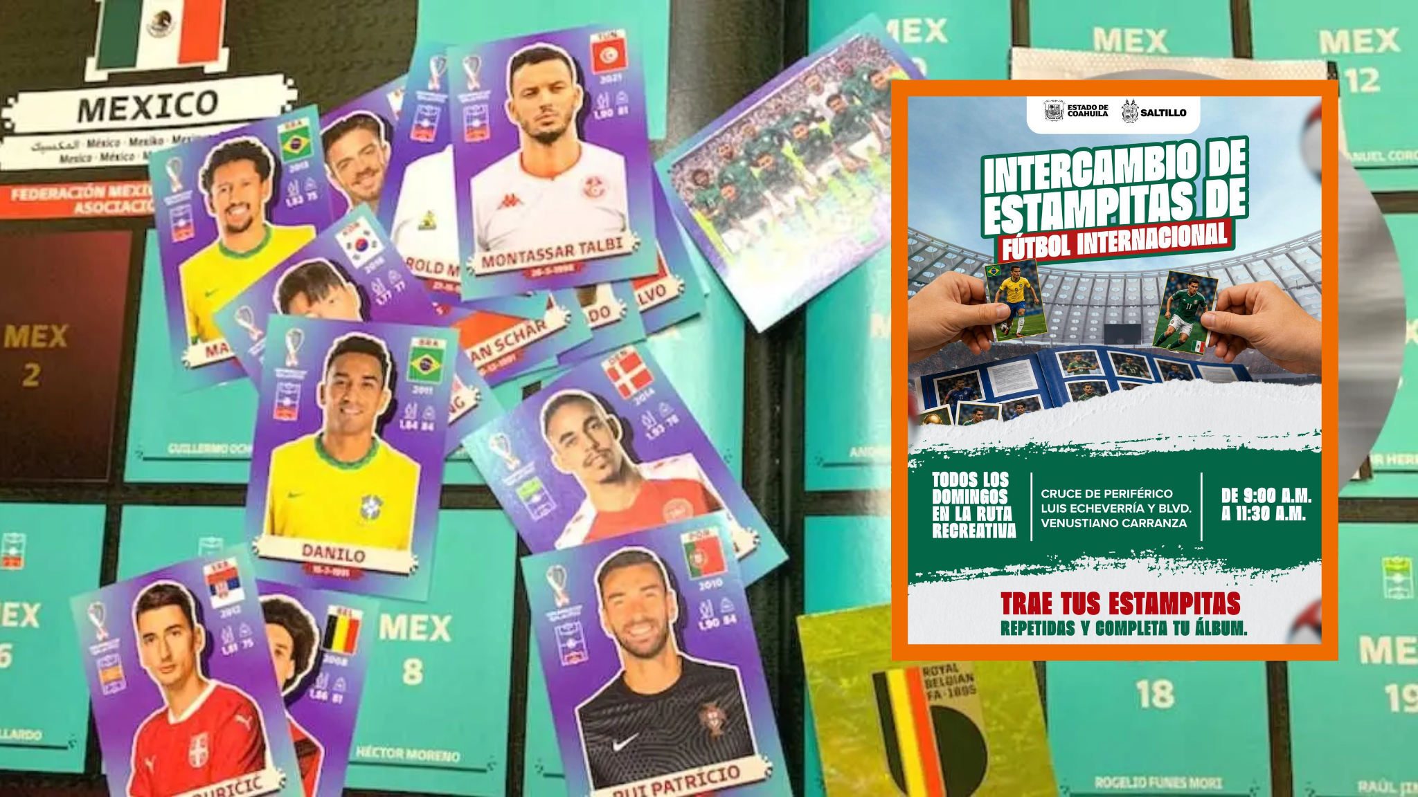 ¿Fuiste al intercambio? La fiebre del álbum Panini del Mundial crece en Saltillo