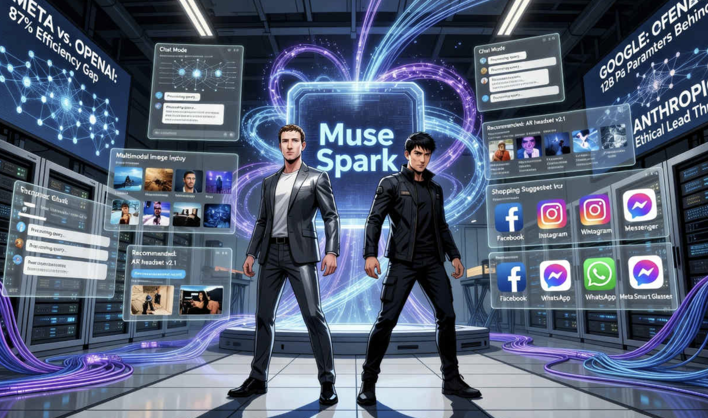 Meta dispara sus acciones tras lanzar Muse Spark, su apuesta más fuerte en inteligencia artificial