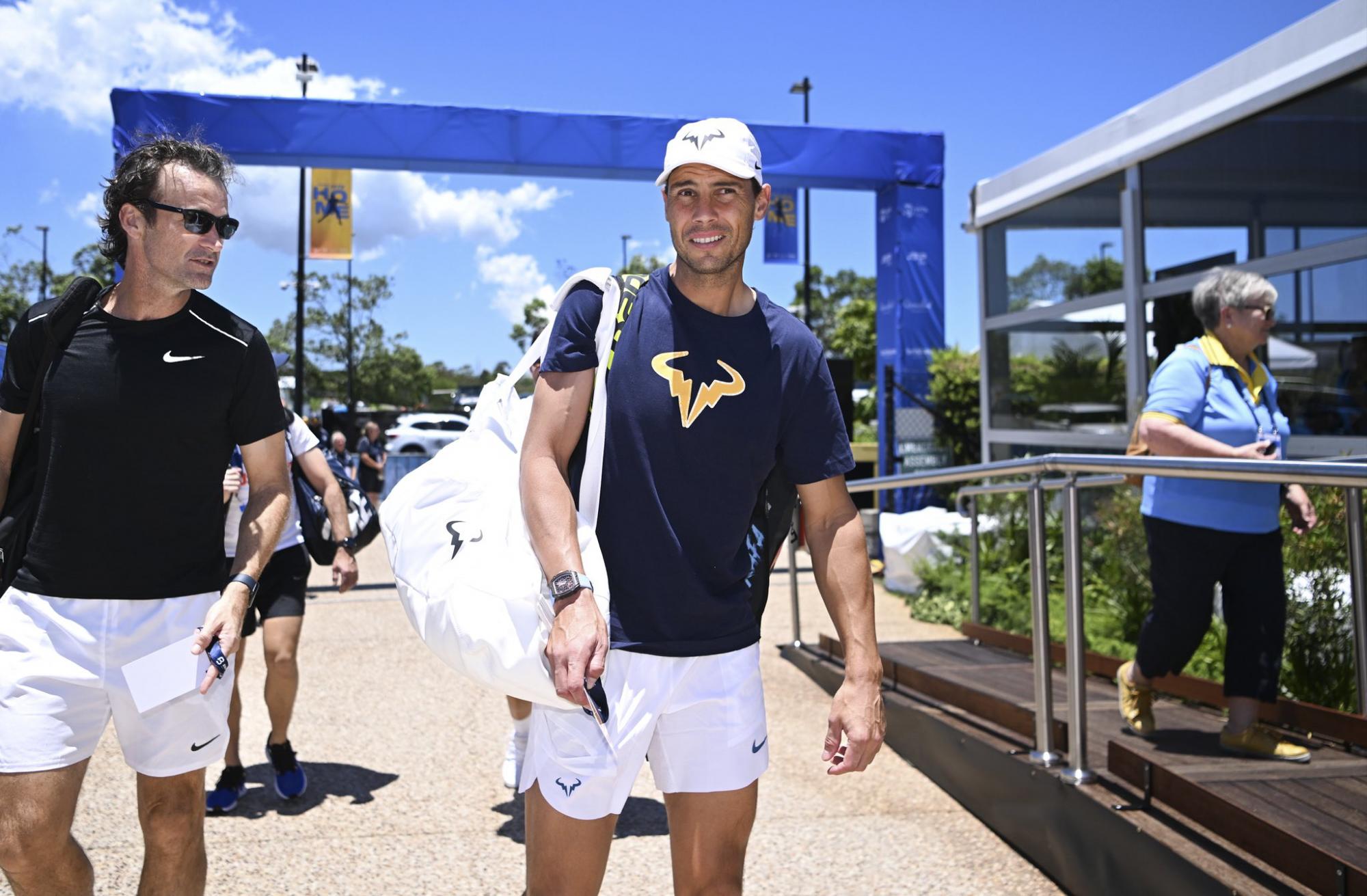 Rafael Nadal alista su regreso triunfal en el ATP de Brisbane. Noticias en tiempo real