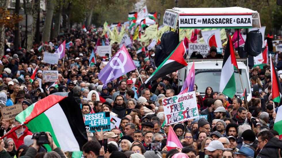 Masivas manifestaciones en Turquía  e Indonesia en apoyo a palestinos. Noticias en tiempo real
