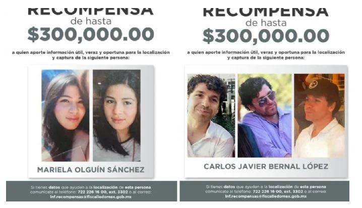 Buscan a pareja por asesinar a una mujer y su hijo en Edomex, ofrecen 600 mil pesos de recompensa. Noticias en tiempo real