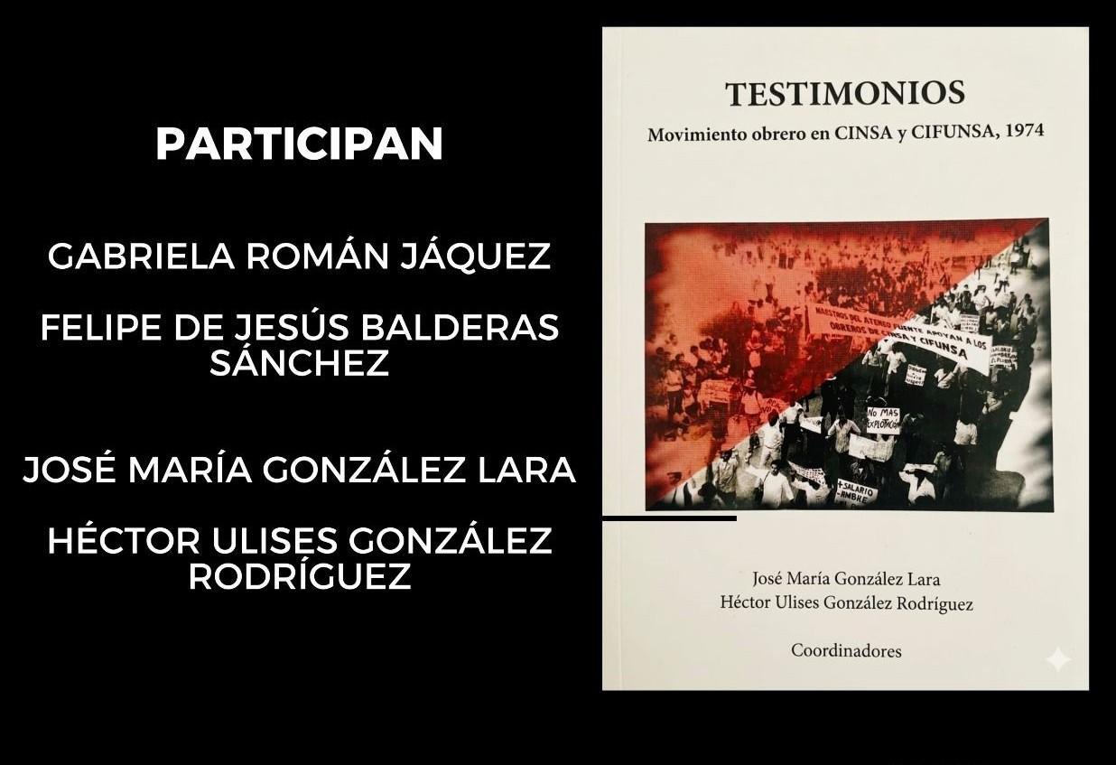 UAdeC presentará libro sobre movimiento obrero en CINSA y CIFUNSA