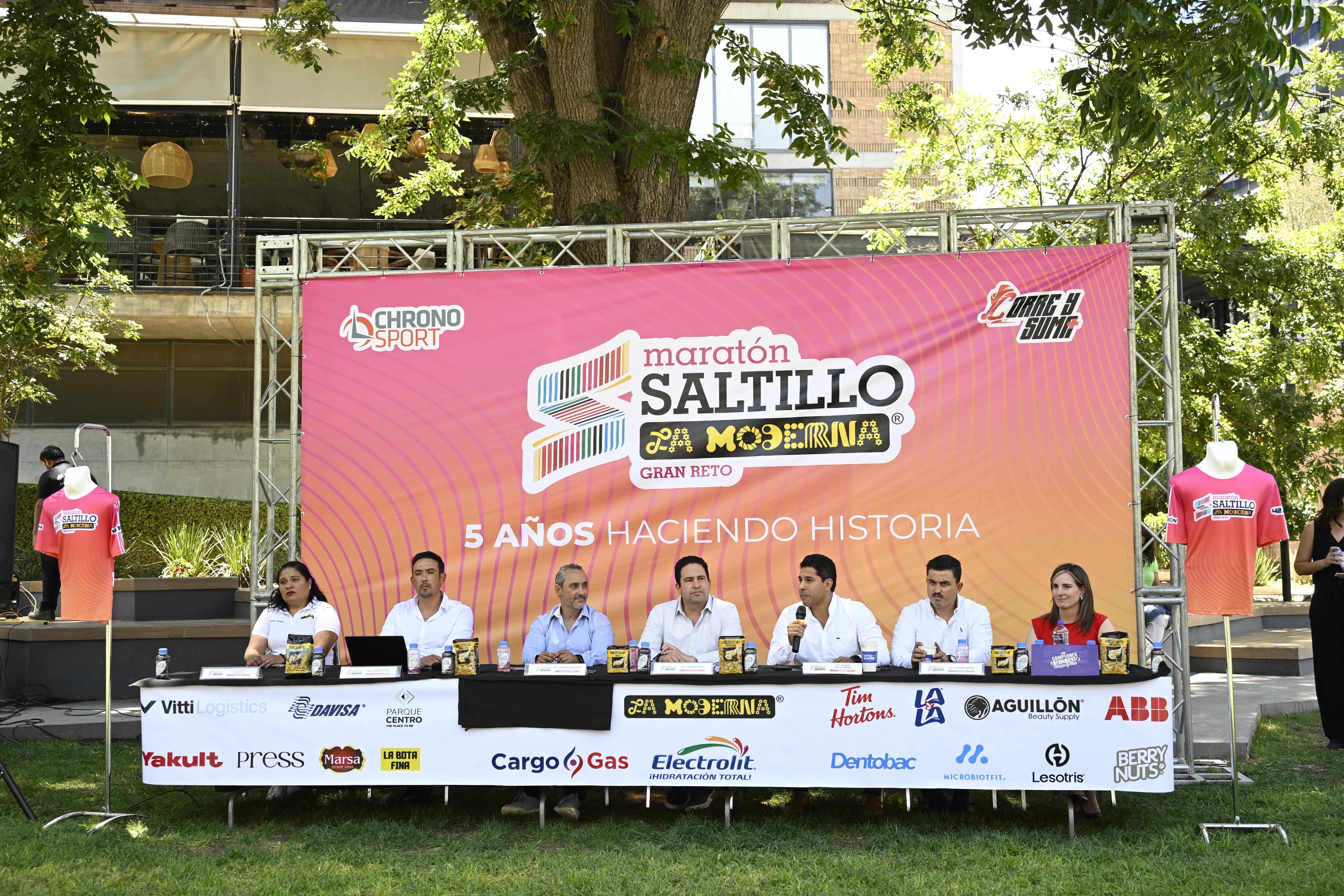 Maratón La Moderna generará 12 mdp en derrama económica en Saltillo