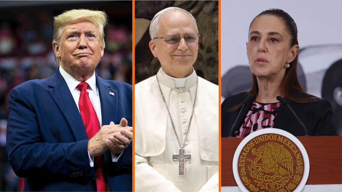 Sheinbaum respalda al Papa León XIV tras críticas de Trump y destaca su llamado a la paz mundial