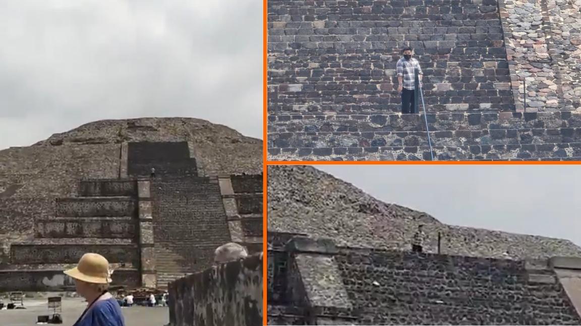 Reportan detonaciones de arma en pirámides de Teotihuacán