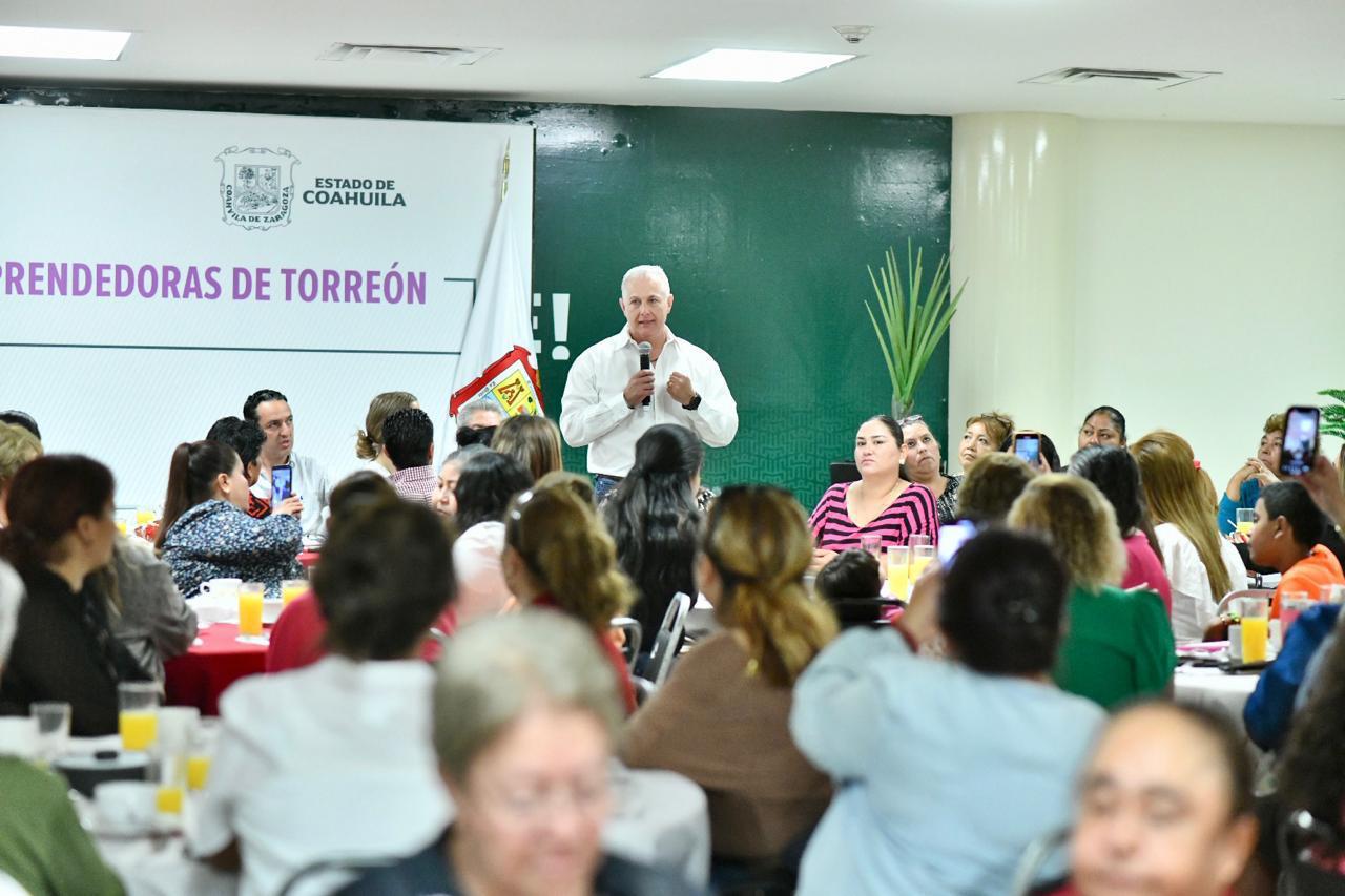Anuncia Román Cepeda impulso a proyectos productivos de las mujeres de Torreón. Noticias en tiempo real