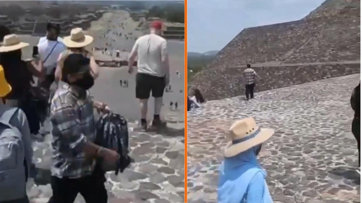 Revelan video de 360 grados que muestra momentos antes del tiroteo en Teotihuacan