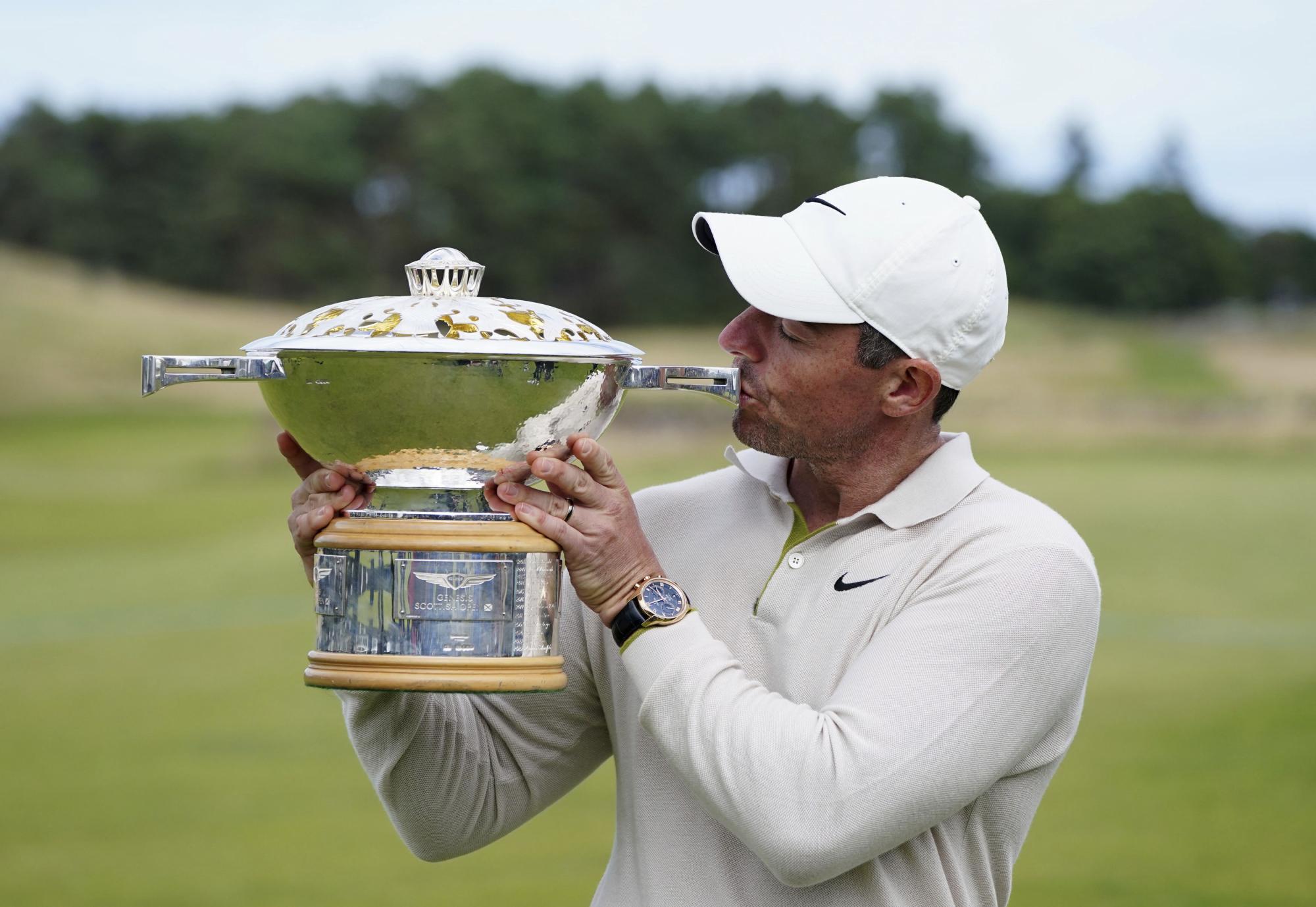 Rory McIlroy conquista el ansiado Abierto de Escocia
